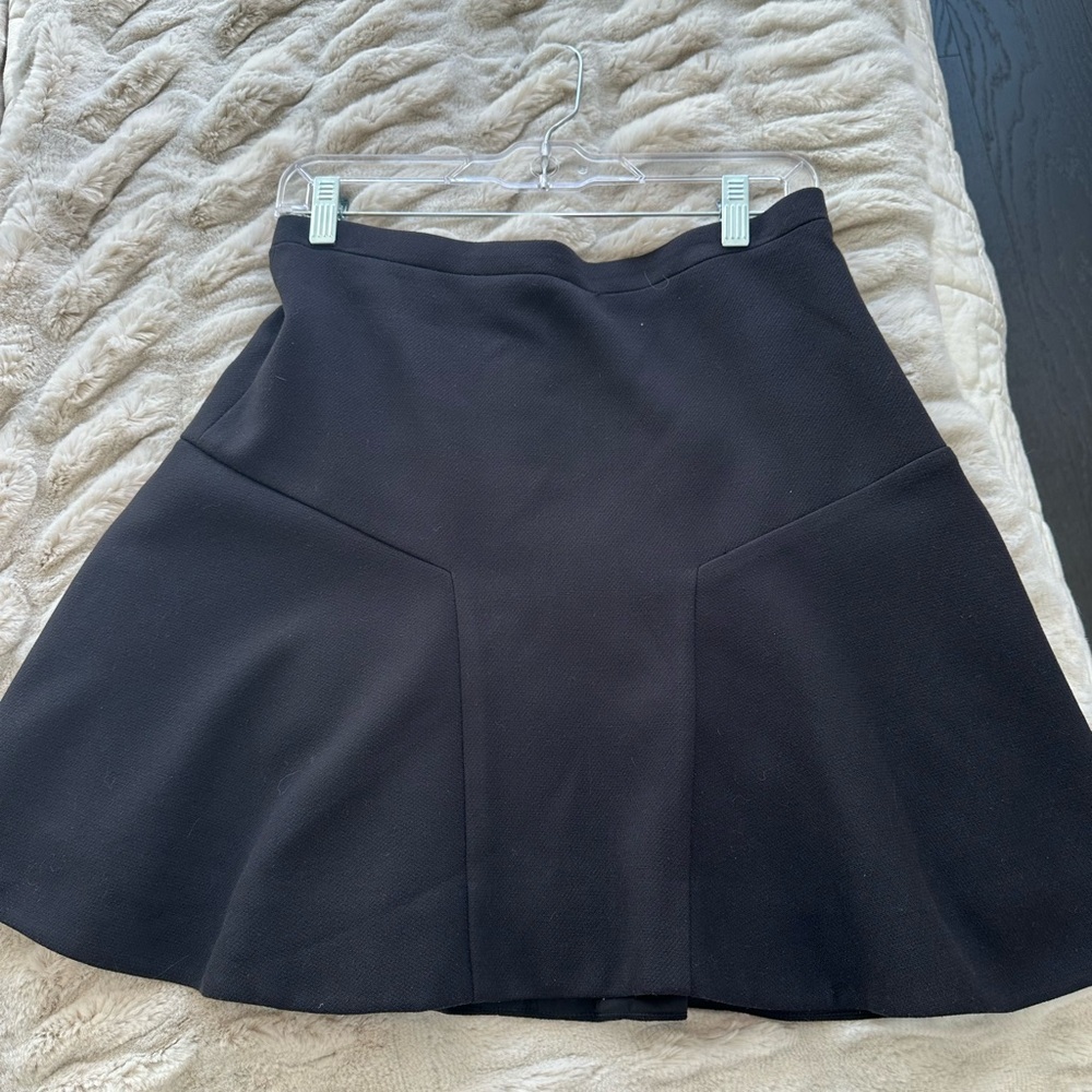 J. Crew Black Skater Skirt